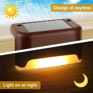 Sully Supply Co. Solar LED Outdoor Deck or Step Lights