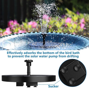 Sully Supply 2022 1.5W Mini Solar Water Fountain