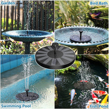 Load image into Gallery viewer, Sully Supply 2022 1.5W Mini Solar Water Fountain